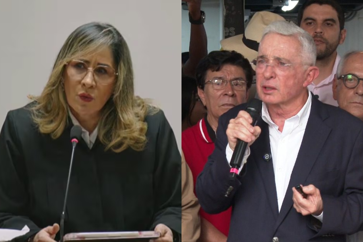 Así reaccionó el expresidente Álvaro Uribe a comentario de la jueza sobre sus hijos
