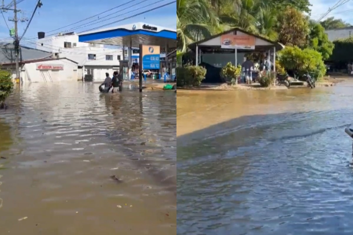 Por cuenta de las lluvias hay alerta en cuatro municipios de Antioquia