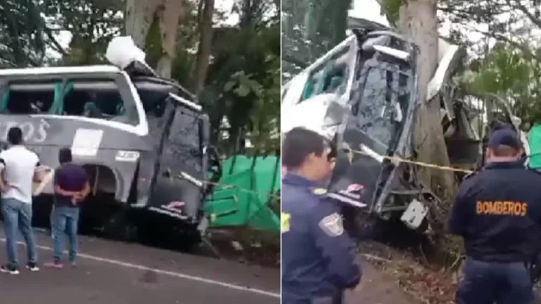 Un trágico accidente marcó las primeras horas del 31 de diciembre de 2024. Un bus identificado con los emblemas de la agrupación musical Los Inquietos del Vallenato se estrelló contra un árbol en el sector de Campo Alegre, en la vía que conecta Caucasia con La Apartada, entre los departamentos de Antioquia y Córdoba.