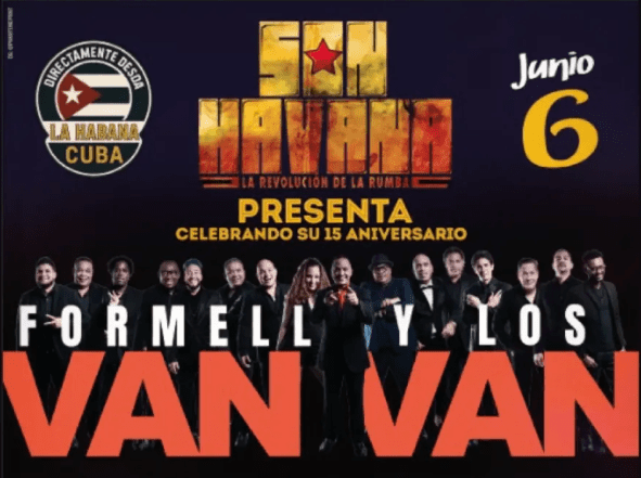 Los Van Van celebrarán 15 años de Son Havana 
