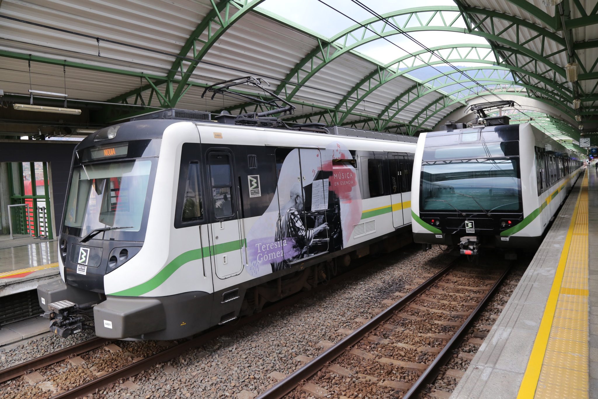 Cuatro estaciones del Metro de Medellín están fuera de servicio