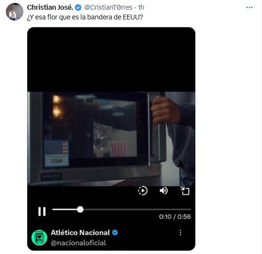 Tras la confirmación de Billy Arce como primer fichaje de Atlético Nacional para la temporada 2025, los rumores sobre un segundo refuerzo comienzan a tomar fuerza entre los hinchas del equipo verde. Un reciente video compartido en redes sociales ha despertado especulaciones acerca de la llegada de un jugador proveniente de Estados Unidos, con algunos sugiriendo que podría tratarse de Cristian "Chicho" Arango.