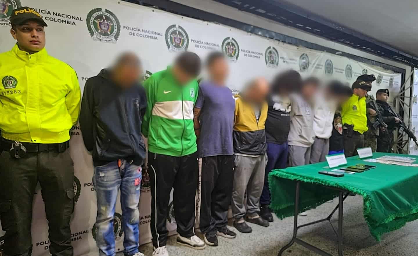 Megaoperativo deja 19 capturados por comercialización de estupefacientes en Itagüí