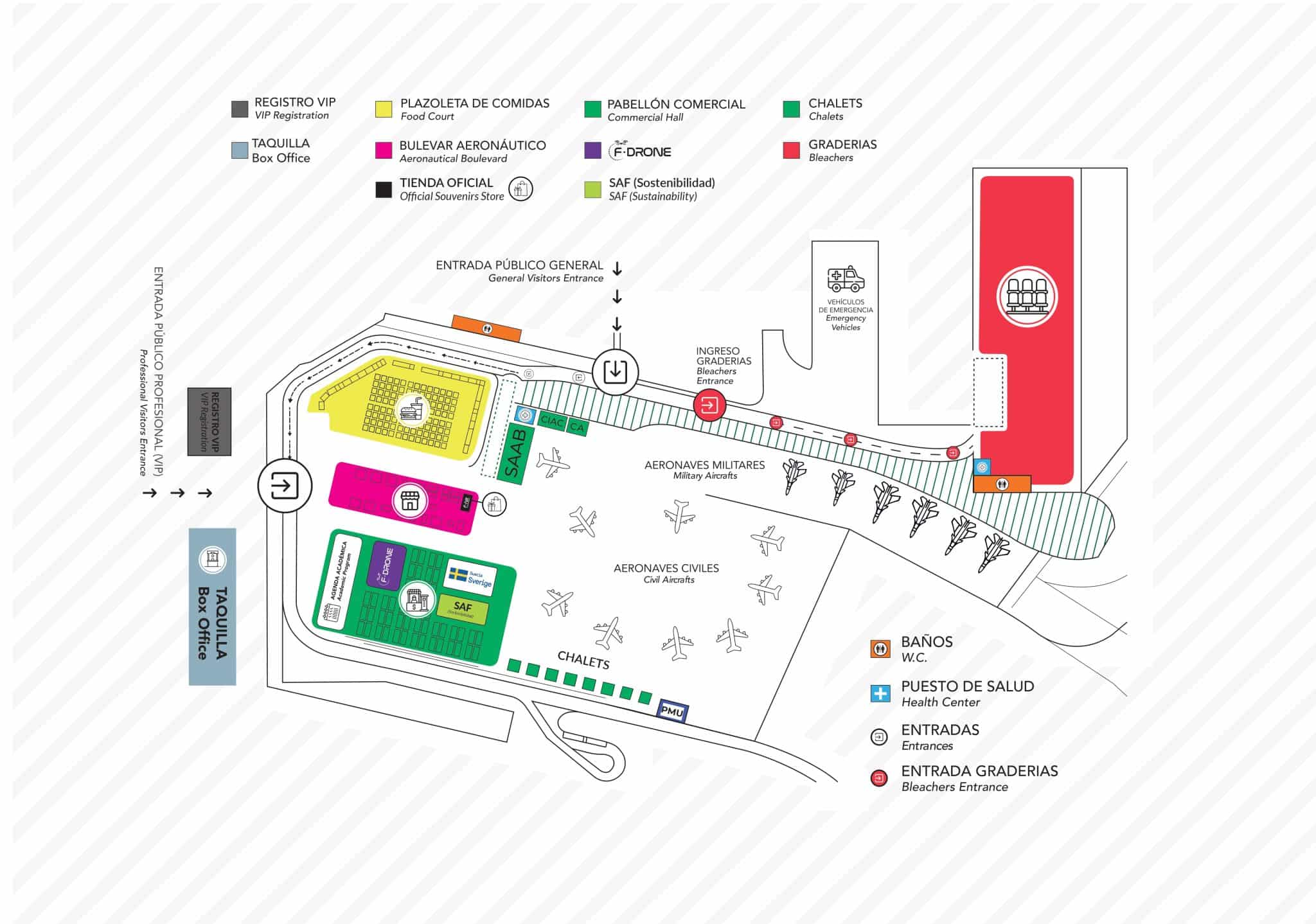 Lo que necesita saber para disfrutar la Feria Aeronáutica: conozca la agenda del fin de semana 