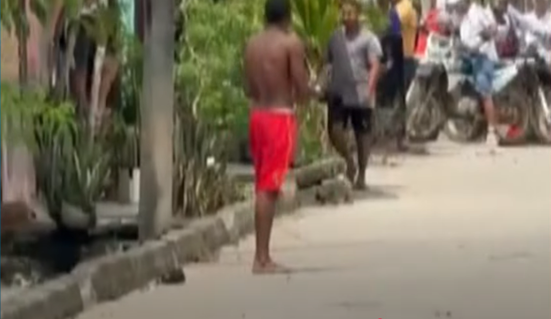 ¿Defensa propia? Policía disparó a hombre que lo amenazó con un machete en Nechí