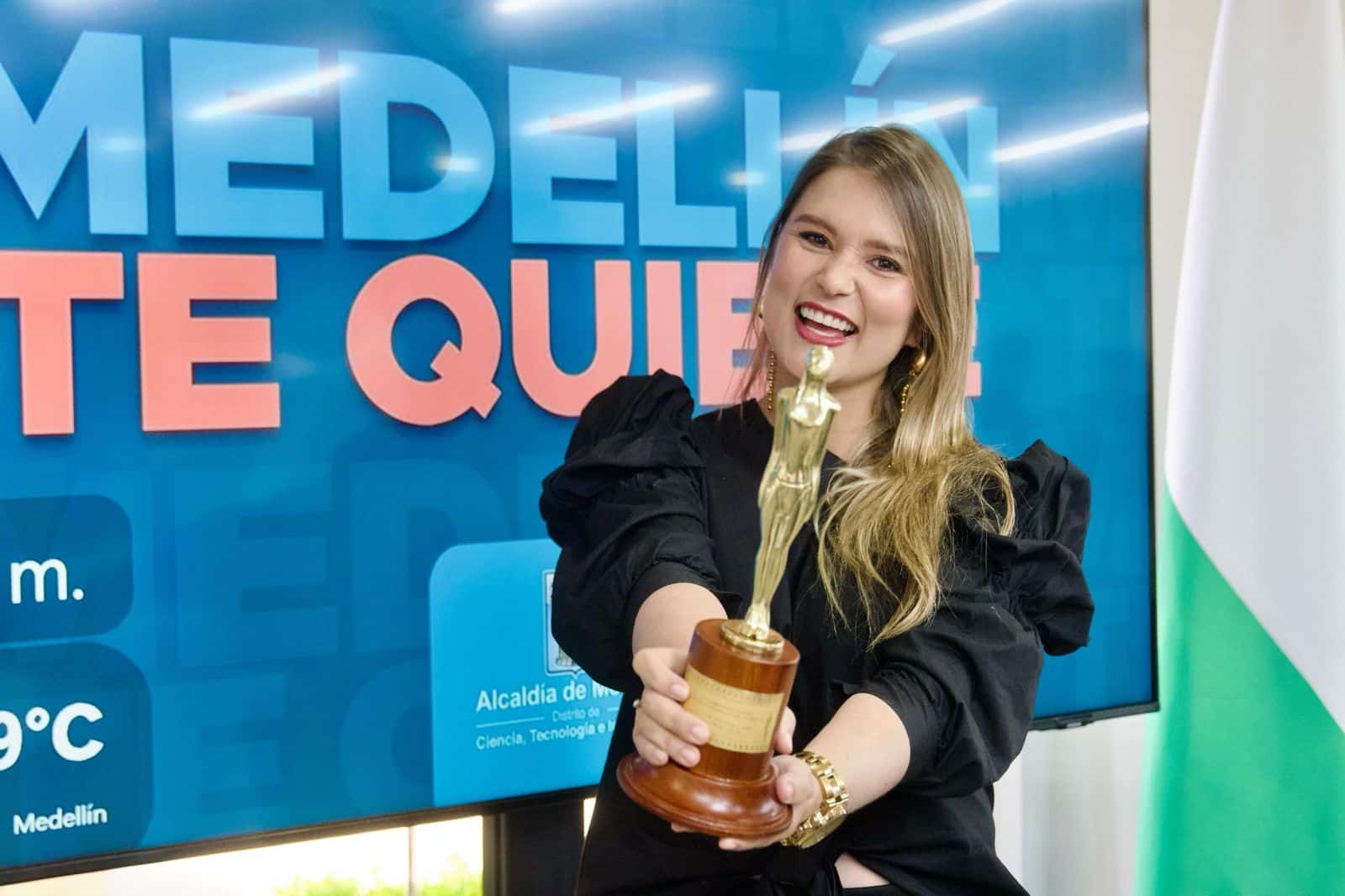 El mensaje del alcalde Federico Gutiérrez por el premio India Catalina de Telemedellín