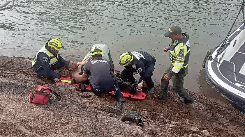 rescate colombo canadiense guatapé