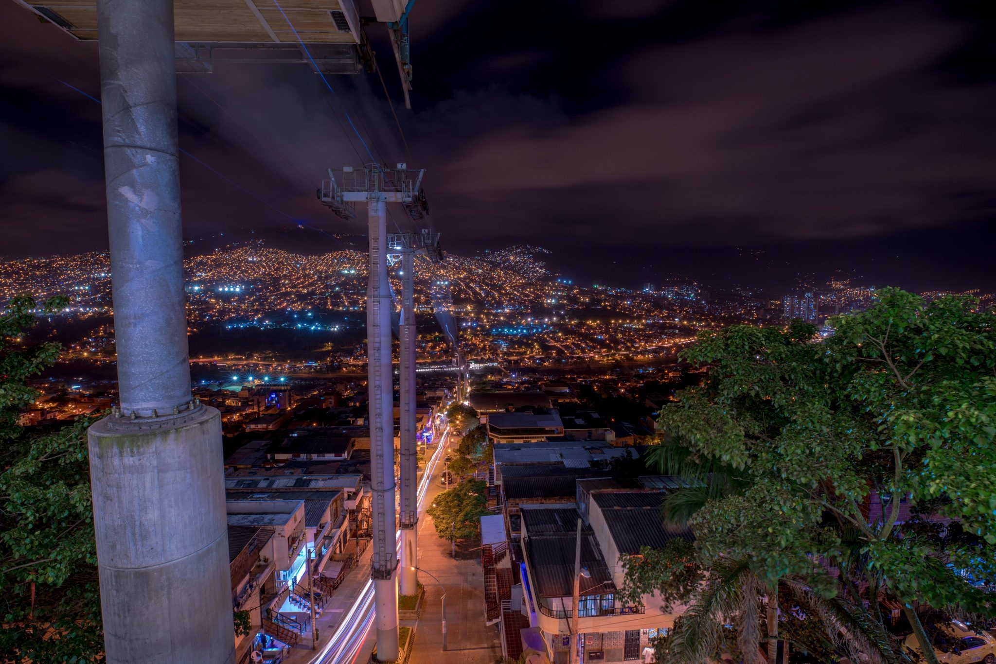 se reestableció el servicio de la línea k del metrocable