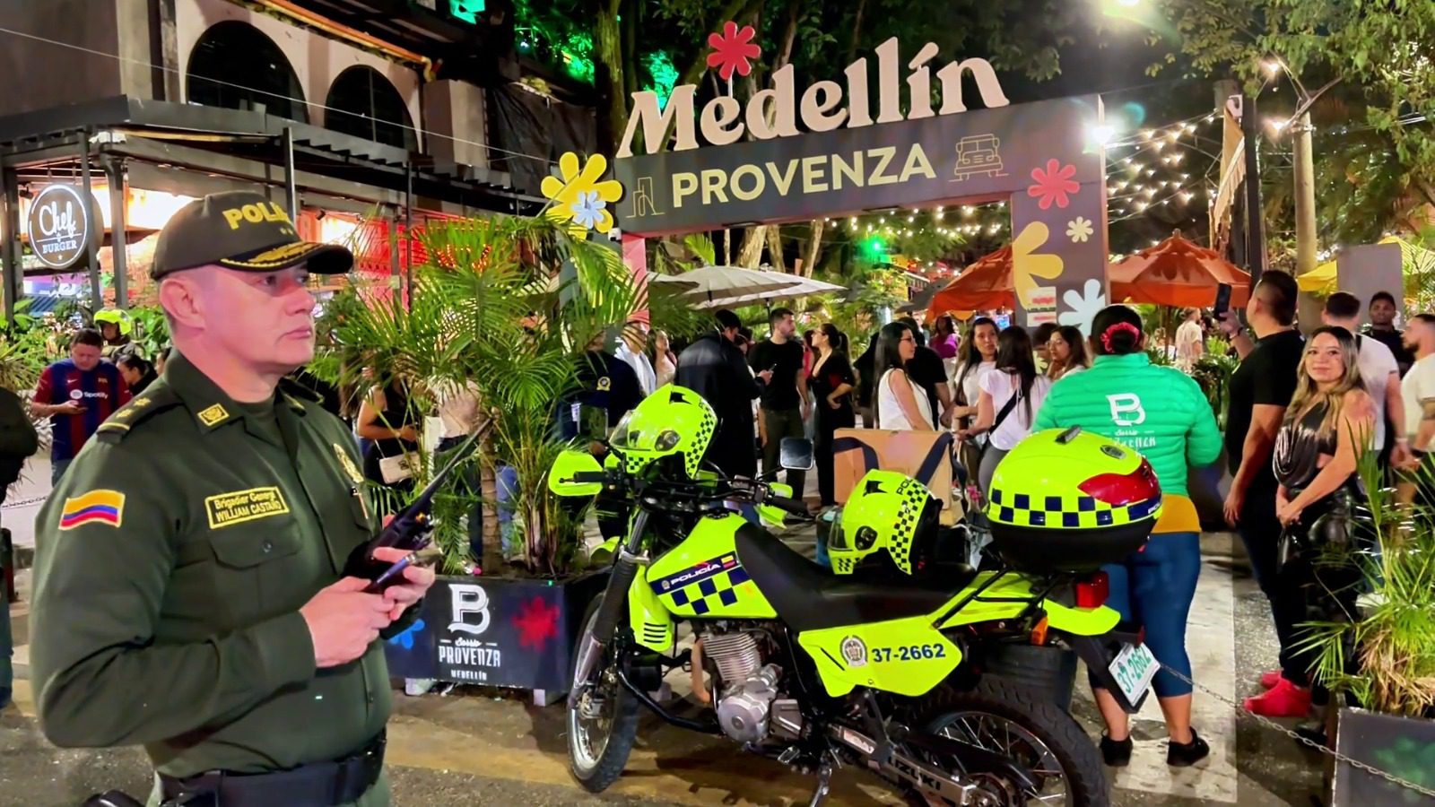 Refuerzan la seguridad en Semana Santa en Medellín con más de 500 policías