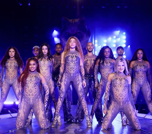 Shakira y Alejandro Sanz juntos en el inicio de la Gira Norteamericana "Las Mujeres Ya No Lloran World Tour" 