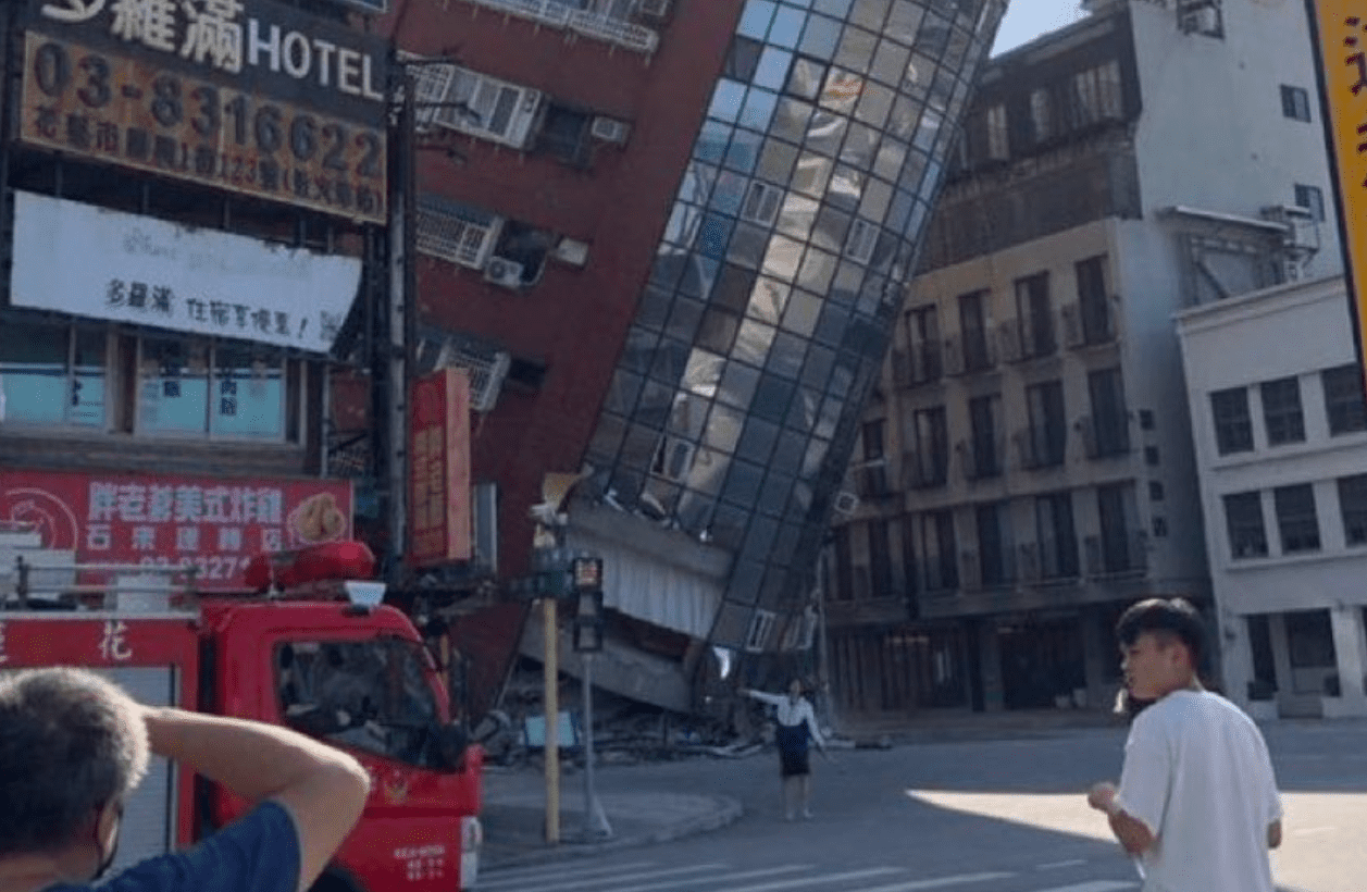 terremoto en taiwán