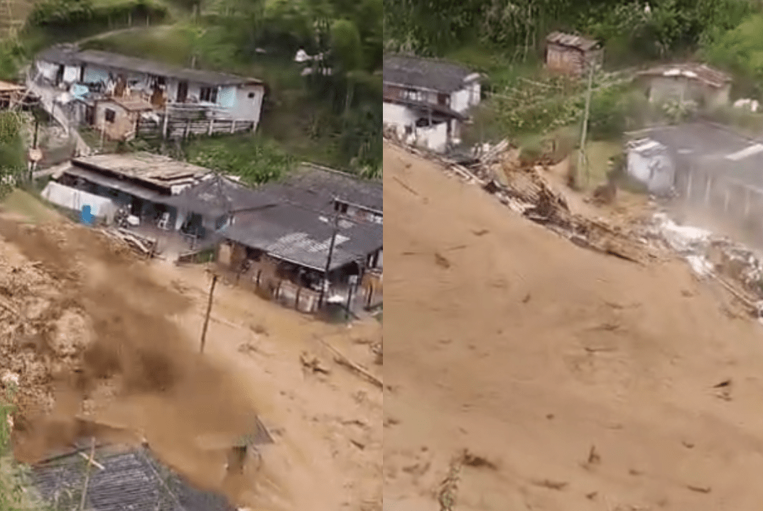 video momento exacto avalancha montebello