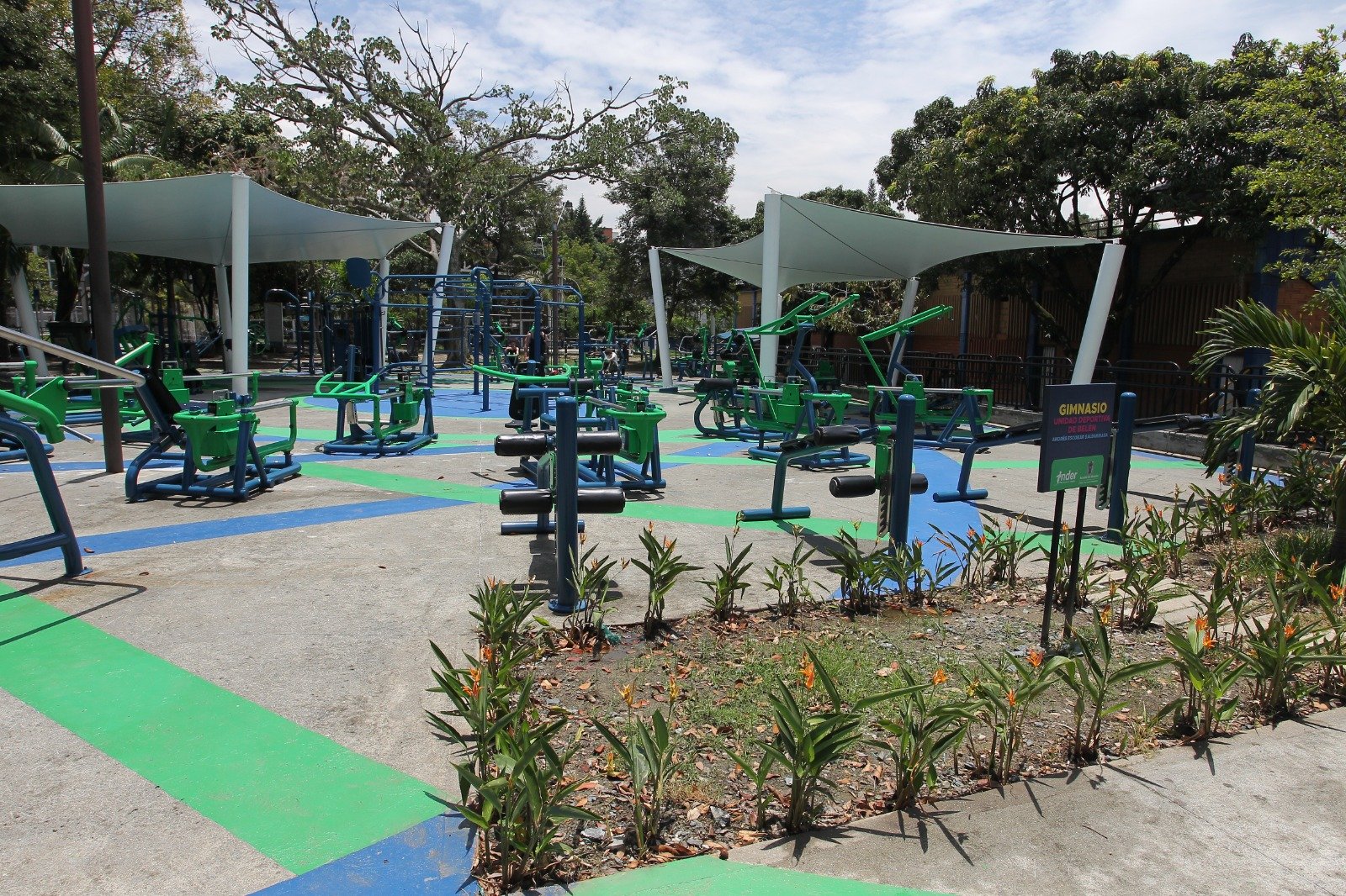 Han recuperado 59 gimnasios al aire libre en Medellín