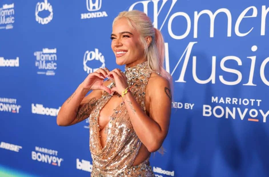 ¡Grandiosa! Karol G es elegida la mujer del año en los Billboard Mujeres Latinas