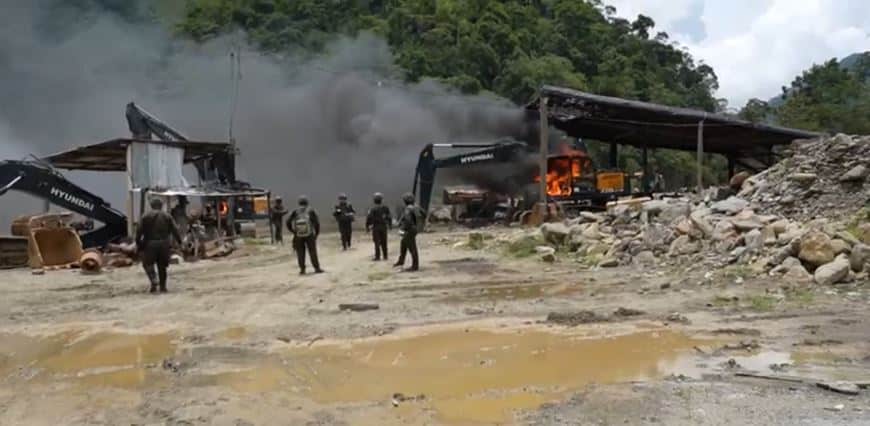 600 minas vinculadas con la criminalidad en Antioquia han sido intervenidas