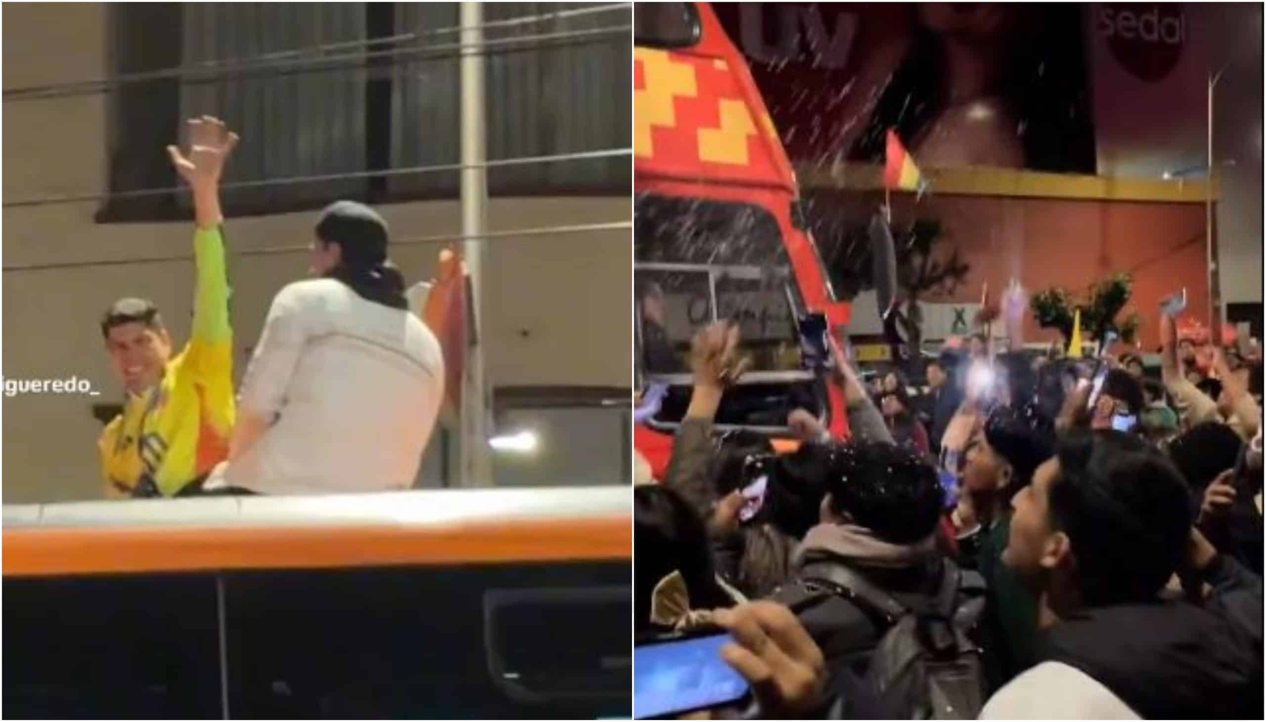 Arquero de Bolivia celebró el paso al repechaje con la camiseta de Colombia puesta