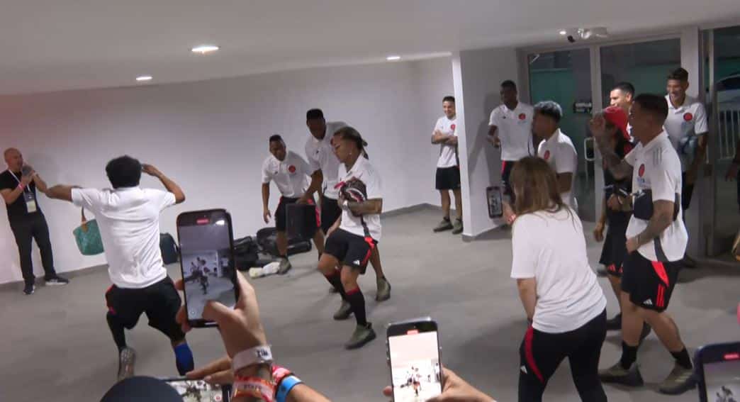 Así celebraron los jugadores de la Selección Colombia su clasificación al Mundial