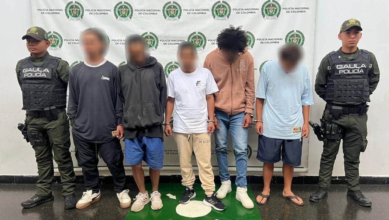 Capturan 14 personas en Itagüí por pertenecer a grupos delincuenciales del Valle de Aburrá