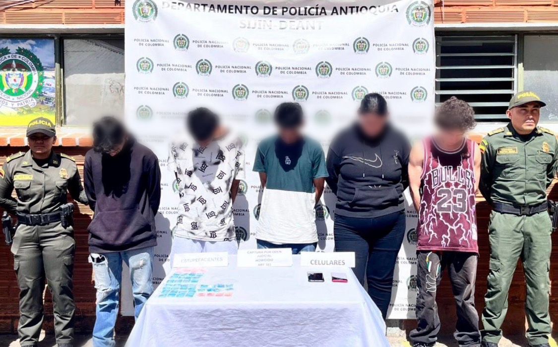 Capturan 19 personas señaladas de pertenecer al grupo delincuencial 'El Mesa'