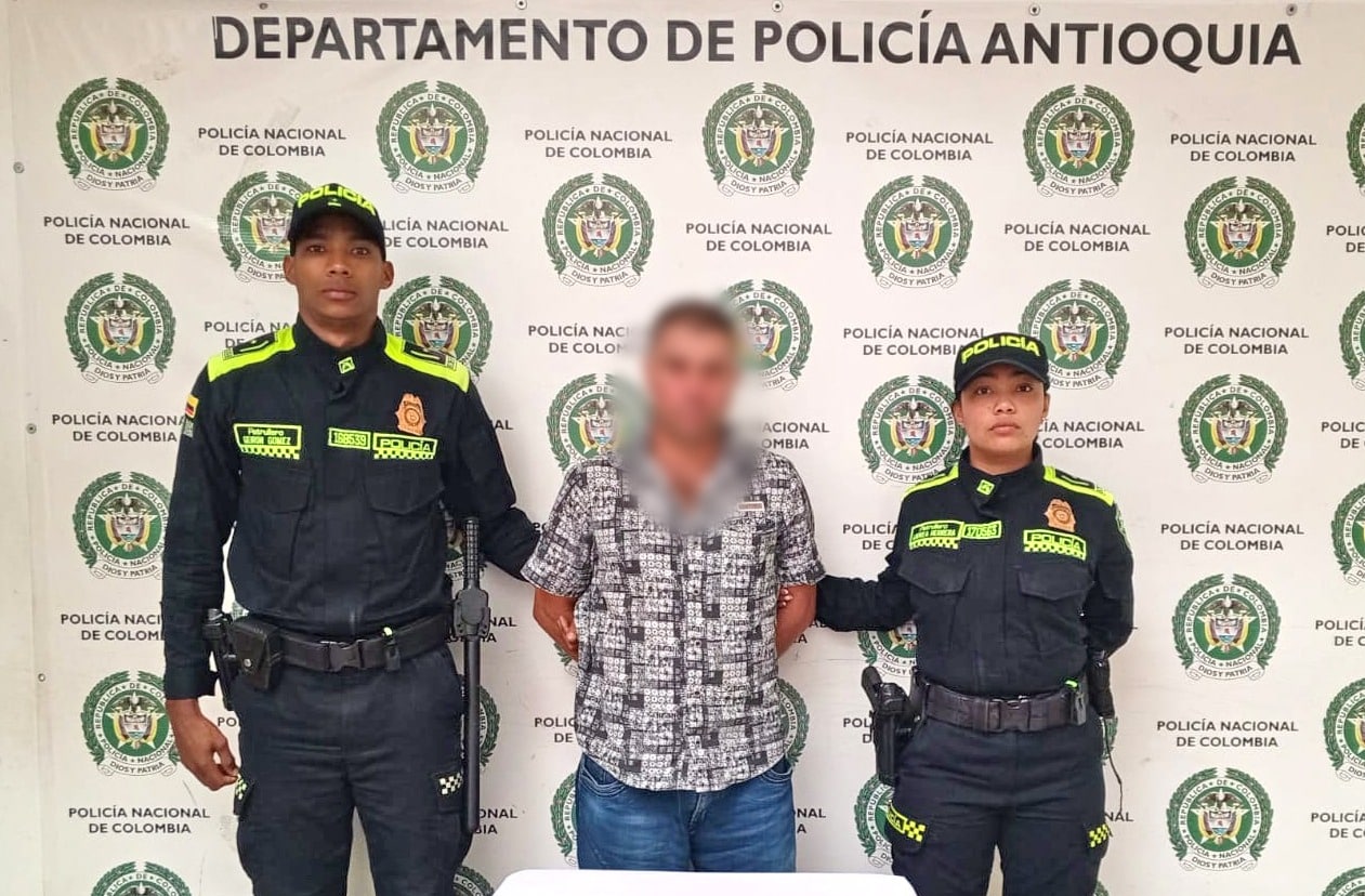 Capturan en Yarumal a hombre captado en video agrediendo a su hijo