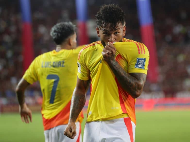 Colombia goleó a Venezuela y terminó tercero en la tabla de la Eliminatoria Sudamericana