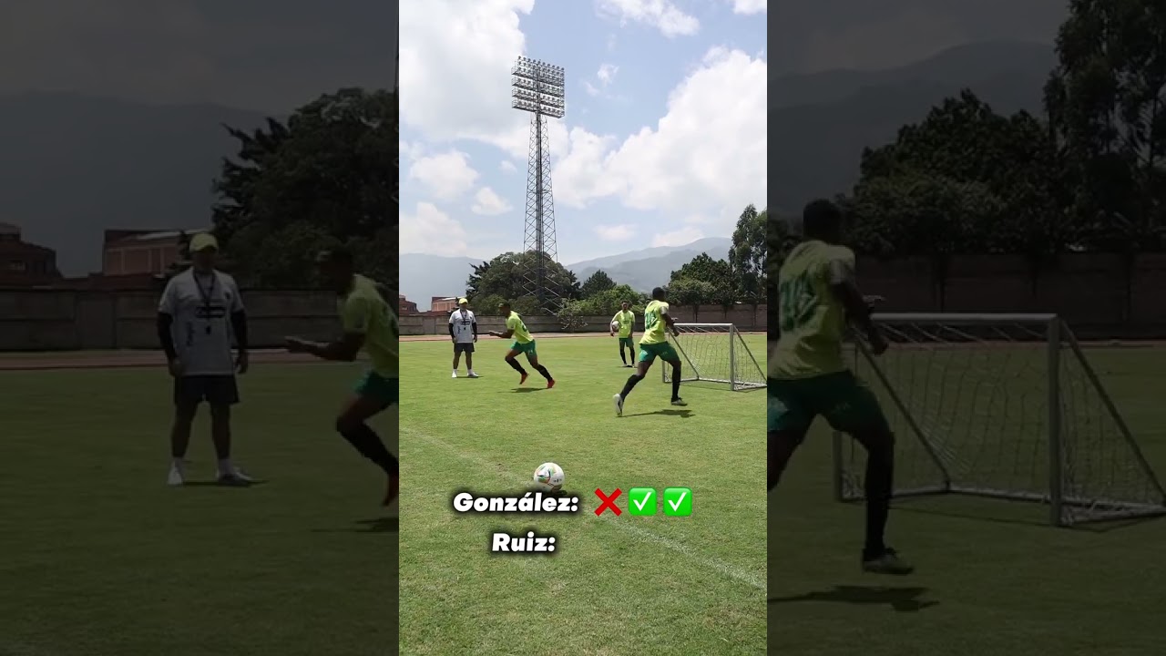 Definitivamente, hacer gol en esos arcos tan pequeños es muy complicado