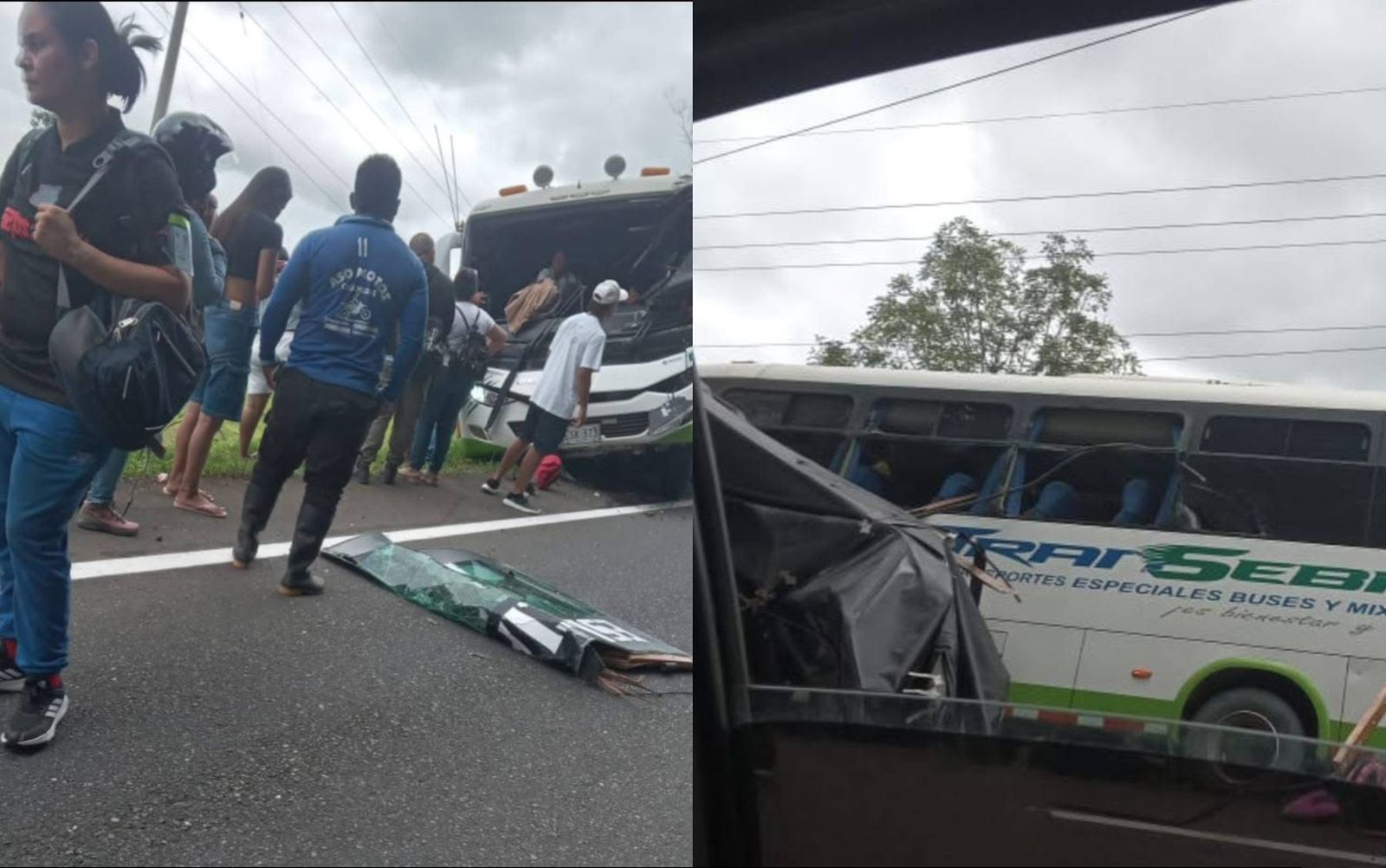 Grave accidente en vía Mutatá – Chigorodó deja dos personas fallecidas y 18 lesionadas