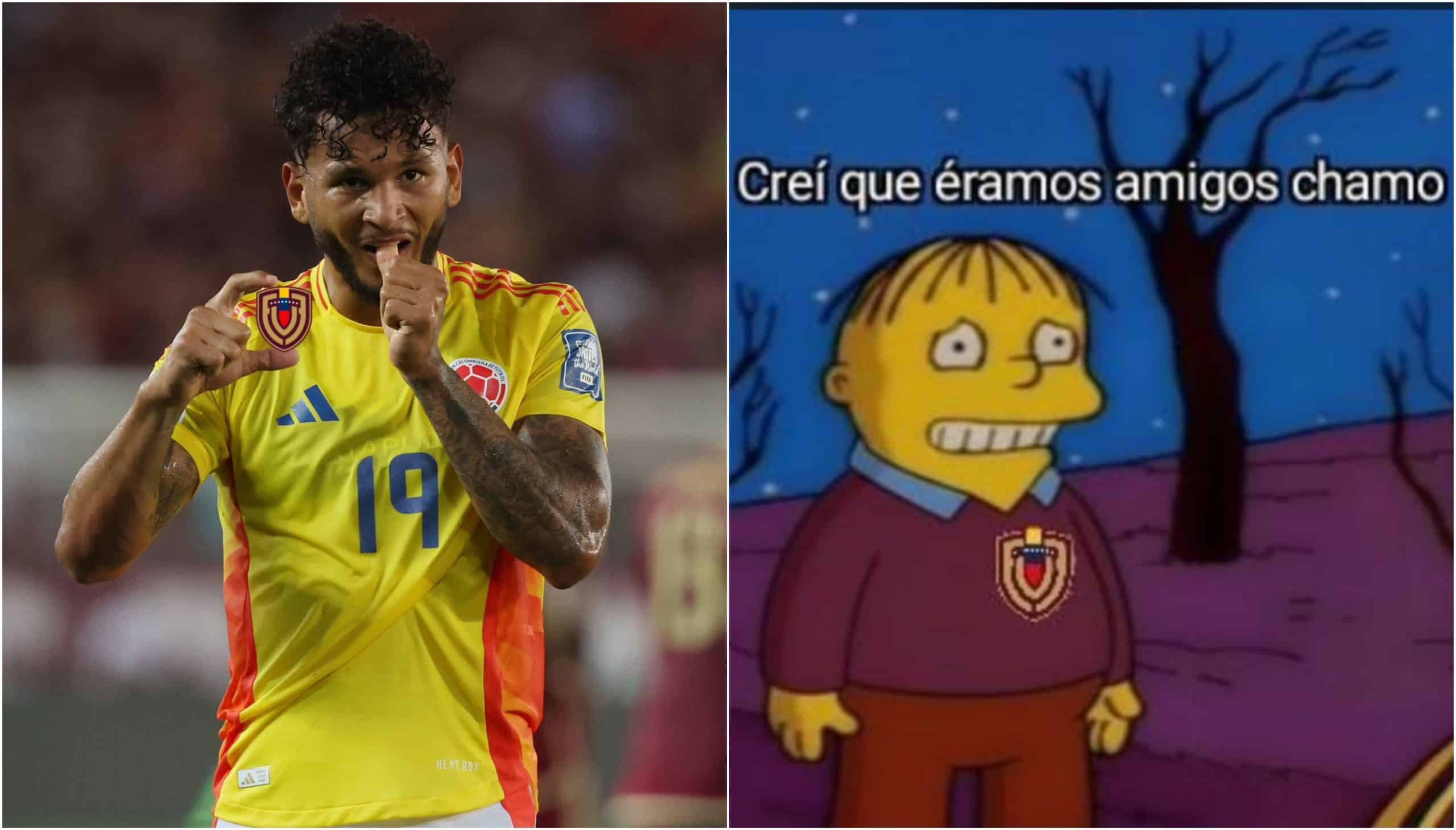 Los mejores memes que dejó la victoria de Colombia y la eliminación de Venezuela