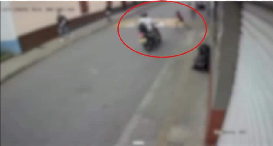 Motociclista atropelló a un niño y se dio a la fuga en Guarne