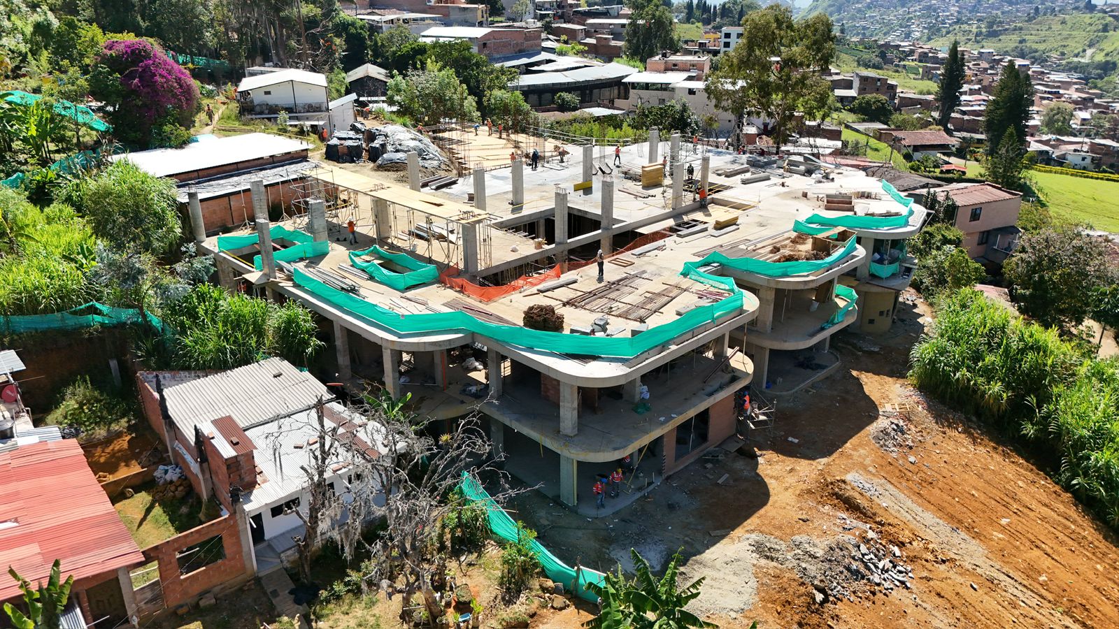 Obras del jardín infantil Buen Comienzo de San Cristóbal superaron el 20% de avance