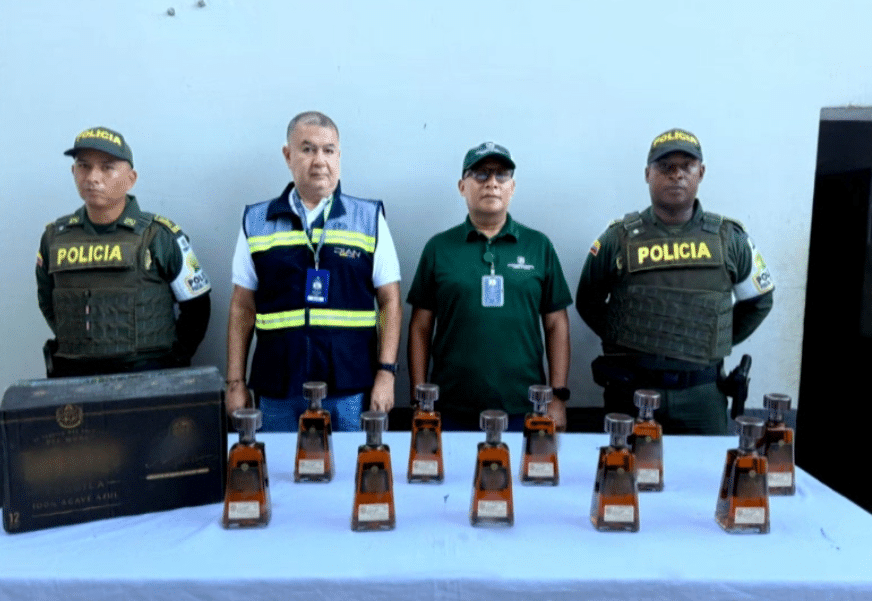 Operativo contra licor y tabaco adulterado dejan a un hombre capturado