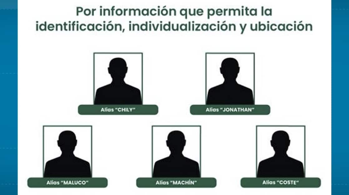 Presuntos responsables del atentado en Loreto cuentan con un largo prontuario criminal
