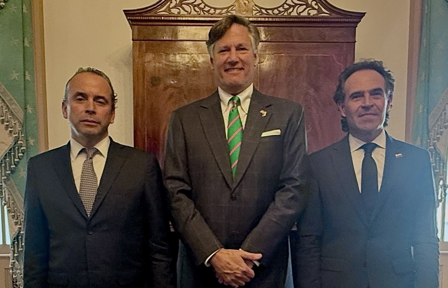 Alcaldes de Medellín y Cali sostuvieron encuentro con subsecretario de Estado de EE. UU.