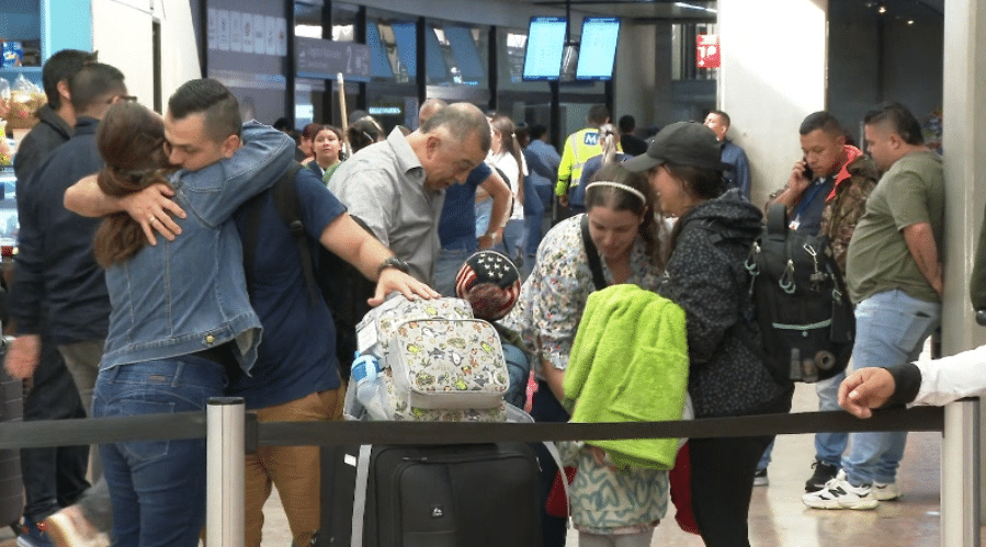 ¡Otra vez! Reportan demoras en el aeropuerto de Rionegro por falta de funcionarios de Migración