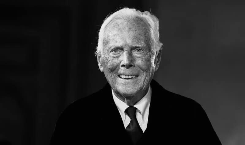 Falleció Giorgio Armani, reconocido diseñador italiano