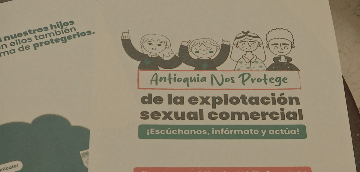 Gobernación de Antioquia lanza campaña masiva contra la explotación sexual comercial infantil