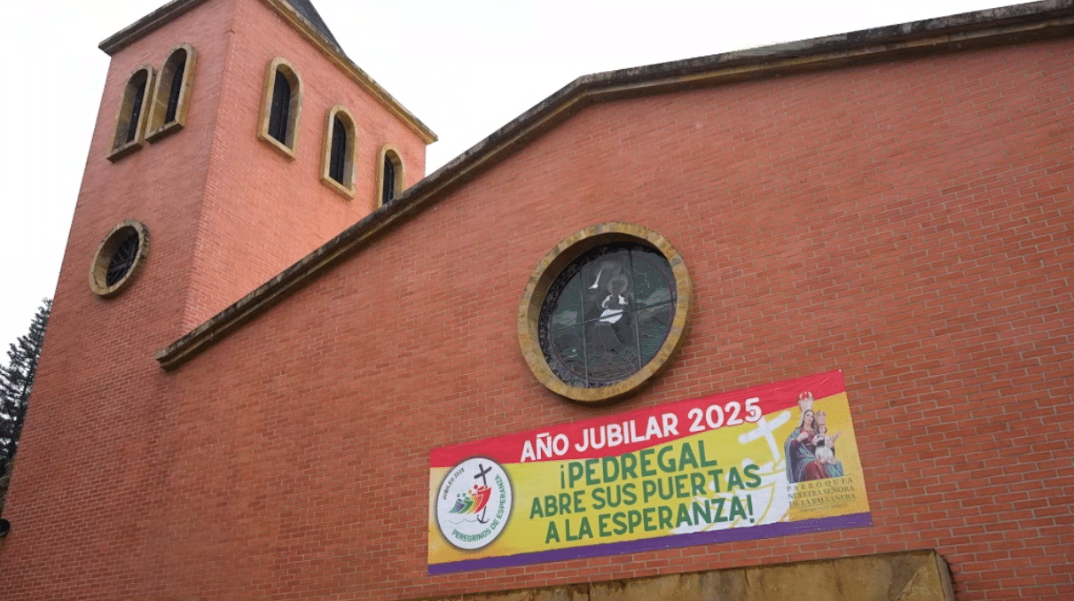 La iglesia de La Valvanera en Pedregal fue construida por los primeros habitantes