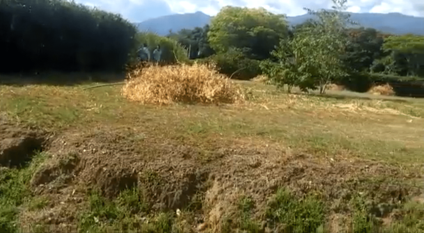 100 personas invadieron un lote privado en Sopetrán, buscan al dueño para hacer desalojo