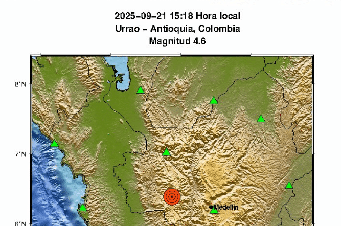 ¿Por qué ha temblado tanto en Antioquia en los últimos días?