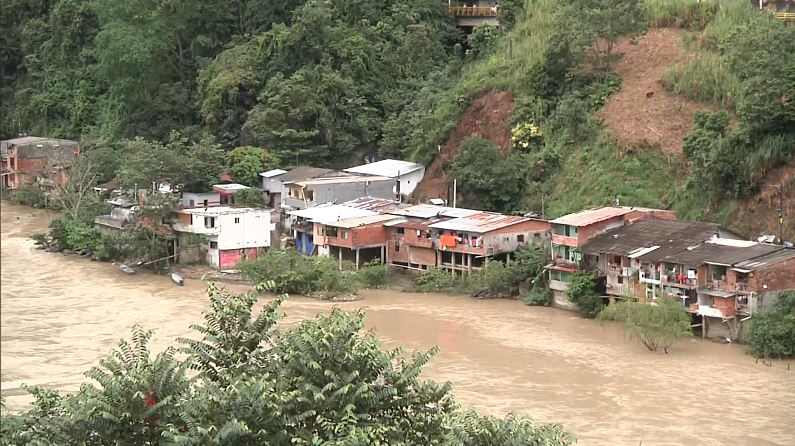 20 municipios de Antioquia están en alerta roja ante posibles deslizamientos de tierra