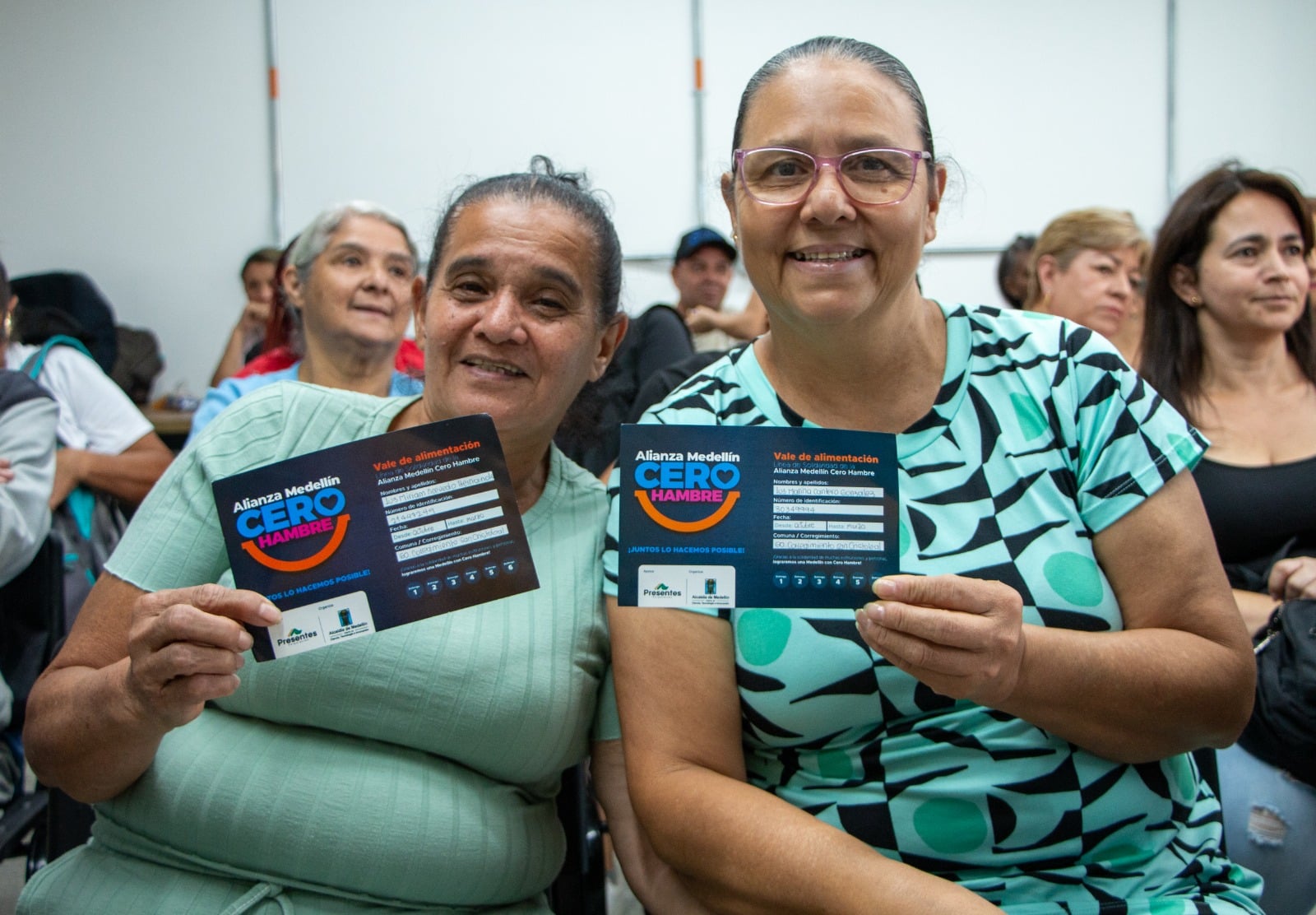 Alianza Medellín Cero Hambre entrega más de 530 vales alimentarios