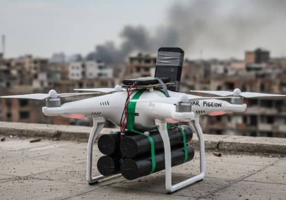 Anuncian millonaria recompensa por quienes usen o vendan drones con fines criminales