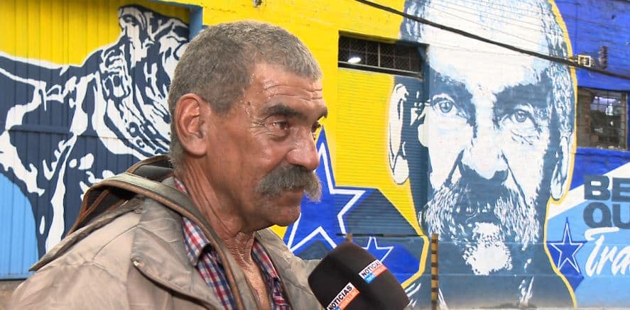 Así es el increíble mural de Barrio Colombia, en honor a uno de los mecánicos del sector