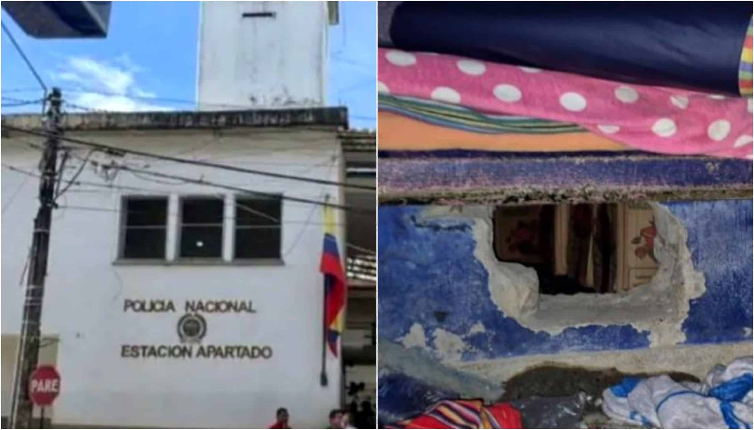 Así se fugaron 18 personas de la Estación de Policía de Apartadó, uno ya fue recapturado