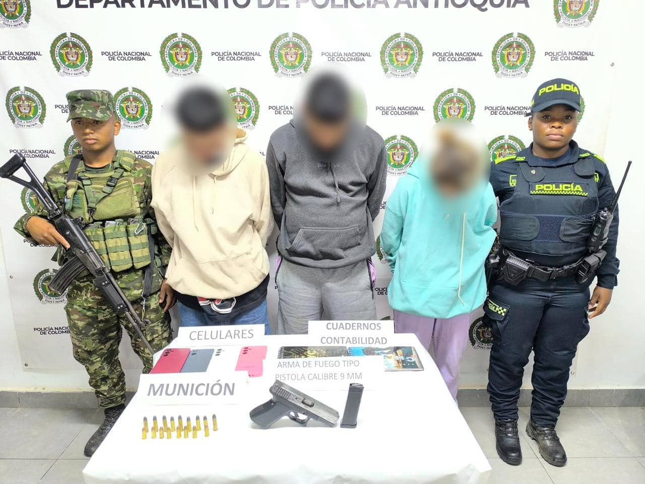 Capturan tres presuntos integrantes de un grupo delincuencial en Betania