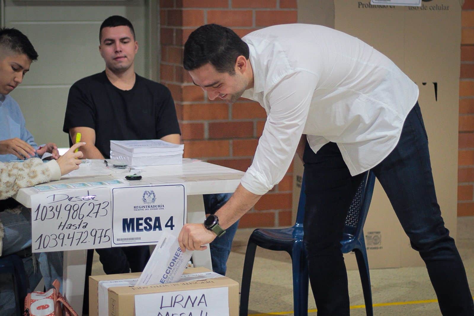 Con normalidad transcurrió la jornada electoral al Consejo Municipal de Juventud