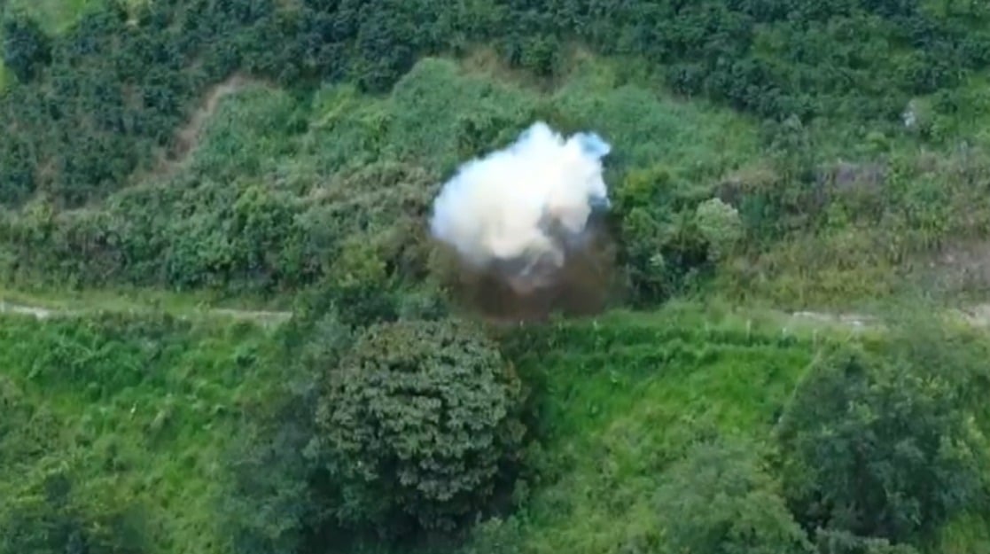 Ejército desactivó artefacto explosivo en Yarumal que pretendía afectar a la población