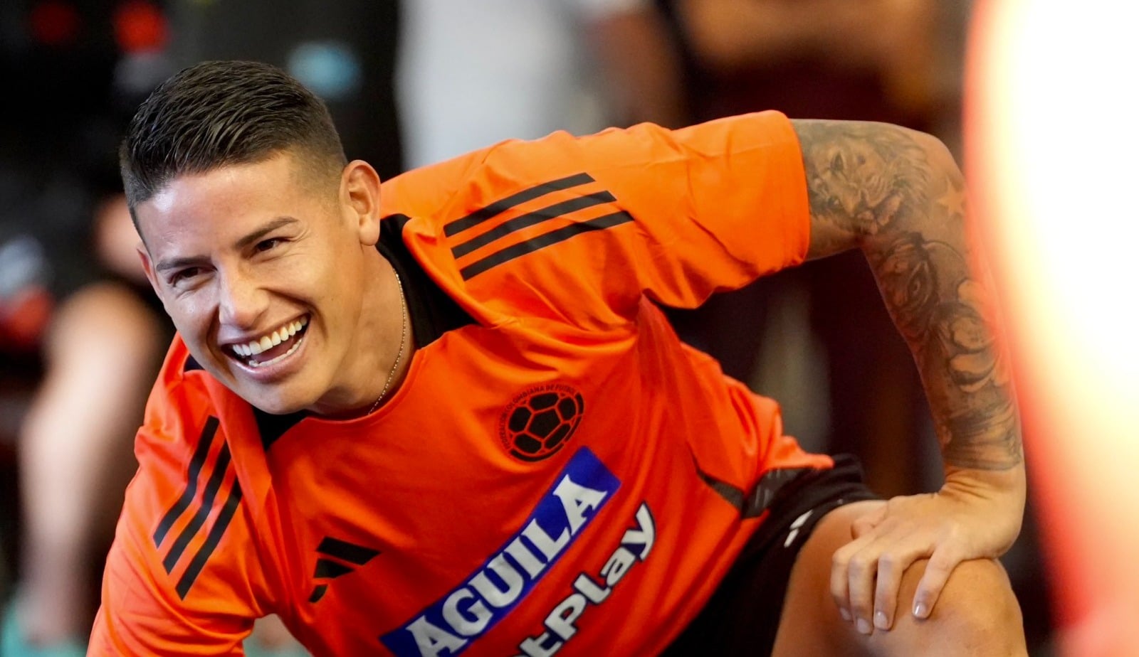 Jugadores de Colombia llegan a Estados Unidos para los próximos partidos amistosos
