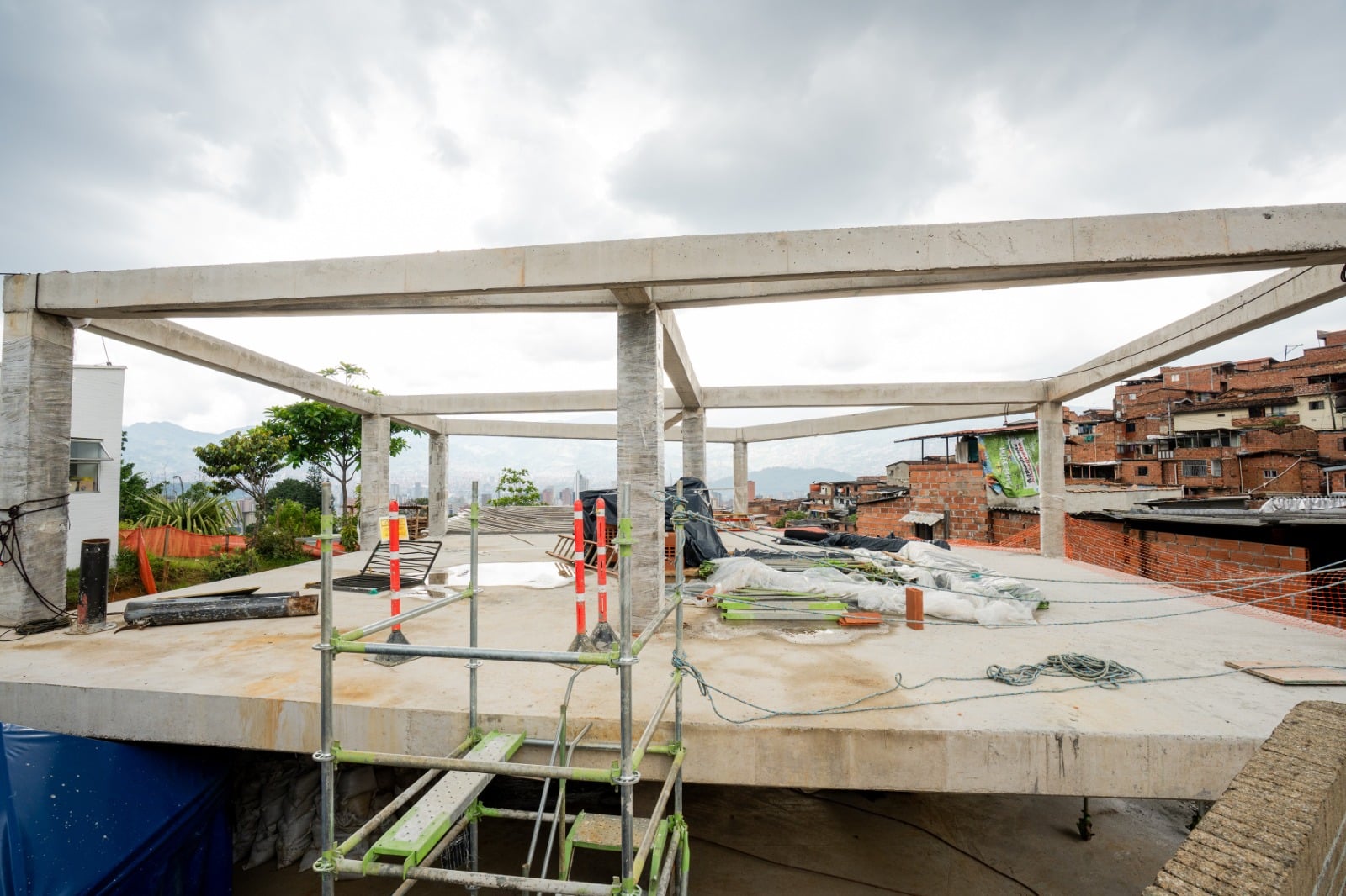 Obras del jardín infantil El Pinal de Buen Comienzo tiene un avance del 50 %
