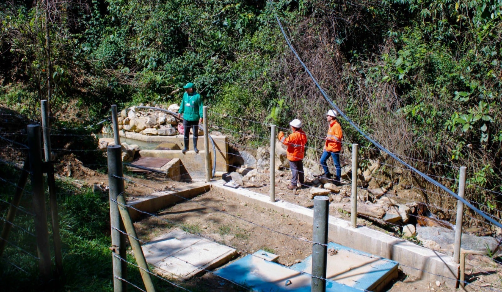 Planta de agua potable La Perla recuperó su capacidad total de operación